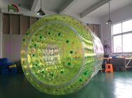 Brinquedo inflável da água engraçada comercial do PVC/TPU/rolo de passeio água transparente