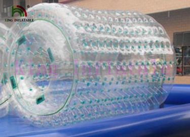 Brinquedo inflável transparente do rolamento do PVC da água para o mar/lago/piscinas