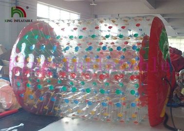 Brinquedo/rolo coloridos da água da explosão com diâmetro longo do PVC/TPU 2.8m x 2.4m