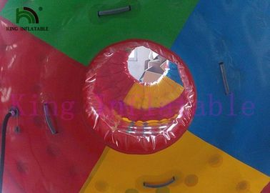 Brinquedo/rolo coloridos da água da explosão com diâmetro longo do PVC/TPU 2.8m x 2.4m