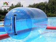 Brinquedo inflável transparente da água do PVC/TPU/rolo inflável da água para o uso alugado