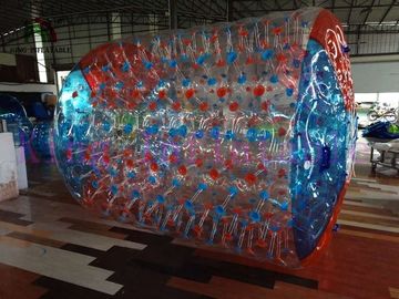 Brinquedo inflável grande impermeável do PVC/da água OEM de TPU com a bomba de ar do CE para o jogo da água