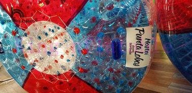 Brinquedo inflável grande impermeável do PVC/da água OEM de TPU com a bomba de ar do CE para o jogo da água