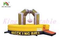 Jogo comercial inflável do esporte da explosão de Wrecking Ball da durabilidade alta para o arrendamento