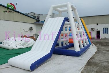 corrediça inflável do brinquedo da água de encerado do PVC de 0.9mm para adultos/equipamento inflável da água