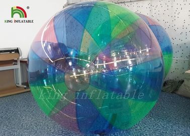 da água colorida da explosão da listra do PVC de 1,0 milímetros bola de passeio para o parque de diversões