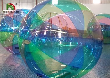 da água colorida da explosão da listra do PVC de 1,0 milímetros bola de passeio para o parque de diversões