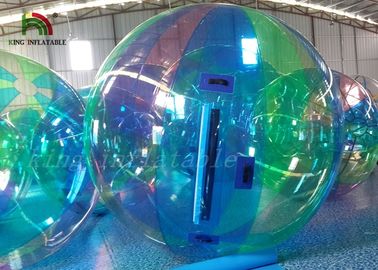 da água colorida da explosão da listra do PVC de 1,0 milímetros bola de passeio para o parque de diversões