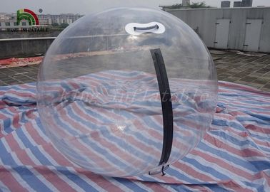 Bola inflável clara transparente da água do PVC/jogos de bola de passeio água inflável