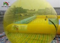 Caminhada inflável do PVC da cor amarela 1.0mm em bolas da água/bolha da água/esfera humana