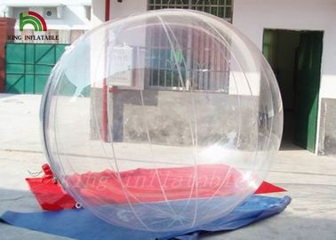 Caminhada inflável clara transparente do PVC/TPU no Auto-suporte da bola da água para o divertimento da família