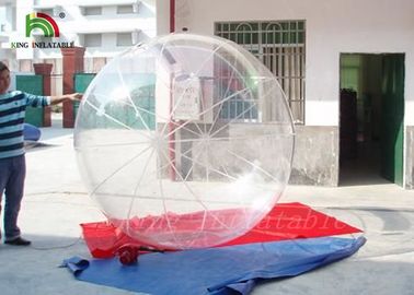 Caminhada inflável clara transparente do PVC/TPU no Auto-suporte da bola da água para o divertimento da família