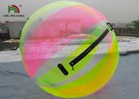 2 m na caminhada inflável colorida do PVC do diâmetro 0.8mm na bola da água, bola de passeio da água
