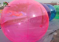 caminhada inflável colorida do PVC de 1.0mm na bola de passeio da água da bola da água