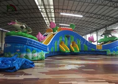 Grandes parques infláveis engraçados da água, crianças que flutuam o certificado dos campo de jogos EN71-2-3
