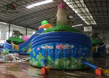 Grandes parques infláveis engraçados da água, crianças que flutuam o certificado dos campo de jogos EN71-2-3