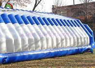 Cor branca/azul da barraca inflável gigante exterior durável do evento do PVC