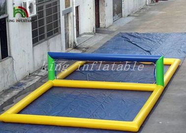 Tamanho inflável hermético durável personalizado 12m da corte de voleibol da praia do tamanho (L)*6m (W) para o jogo dos adultos das crianças