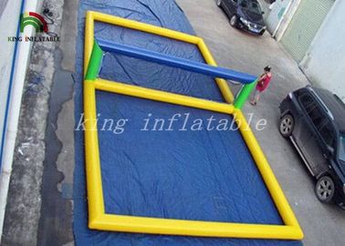 Tamanho inflável hermético durável personalizado 12m da corte de voleibol da praia do tamanho (L)*6m (W) para o jogo dos adultos das crianças