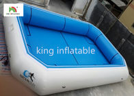 GV inflável portátil material azul do CE EN14960 das piscinas de Plato
