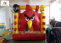 Castelo de salto inflável do pássaro irritado hermético com impressão da mão