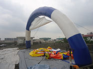 Arco inflável da cor azul e branca para a venda/arrendamento inflável do arco