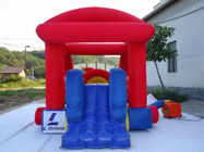 Encerado comercial do PVC de Mini Bounce Houses With Slide do castelo inflável das crianças