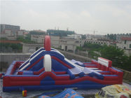 Parque de diversões inflável gigante comercial/obstáculo inflável combinado com corrediça