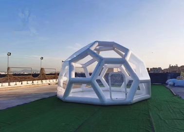 Barraca inflável de acampamento exterior da abóbada Geodesic de 3m