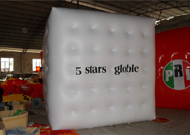O balão inflável do cubo do hélio/propaganda inflável Balloons para a promoção exterior do evento