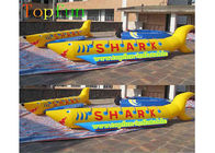 os barcos de pesca com mosca de encerado do PVC de 0.9mm/barco de banana infláveis para 6 pessoas molham jogos