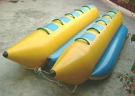os barcos de pesca com mosca de encerado do PVC de 0.9mm/barco de banana infláveis para 6 pessoas molham jogos