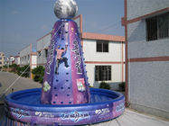 Violeta inflável gigante violeta do equipamento do parque de diversões dos jogos dos esportes