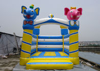 Tipo castelo inflável do elefante/castelo Bouncy de salto do castelo de encerado do PVC para crianças