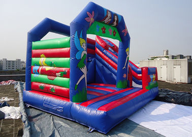 Fortifique o tipo princesa inflável Castelo Com Deslizamento/castelo de salto inflável para crianças