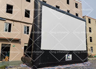 tela de filme inflável de 29 ft grande/tela inflável do cinema para a movimentação no carro
