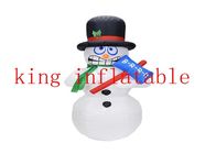 Boneco de neve tiritando inflável personalizado dos produtos 6ft do Natal