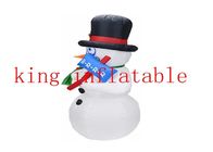 Boneco de neve tiritando inflável personalizado dos produtos 6ft do Natal