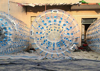 bola humana inflável do hamster do tamanho da bola de rolo da água de 2.4m com rede de segurança
