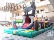 Campo de jogos inflável comercial do superman do PVC do parque de diversões inflável