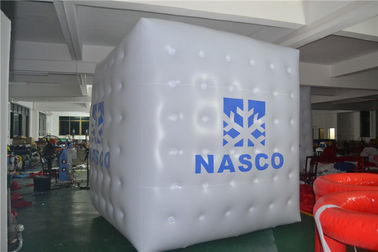 produtos da propaganda do cubo do PVC de 0.2mm/barraca infláveis da explosão com impressão do logotipo