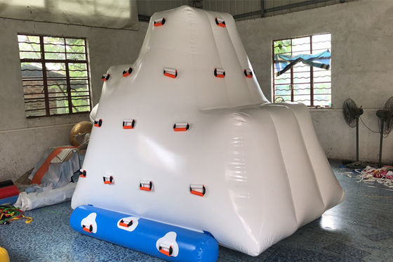 Brinquedos infláveis exteriores da água do iceberg do PVC para o parque