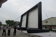 Estrutura inflável exterior do quadro do preto da tela de filme de ASTM
