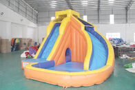 Piscina das crianças 0.90mm Plato Inflatable Water Slide With