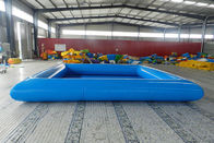 O quadrado dá forma à piscina inflável de 0.65m para jogos de bola exteriores da água