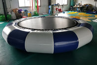 Trampolim de flutuação inflável feito sob encomenda do parque da água do PVC dos adultos 0.9mm