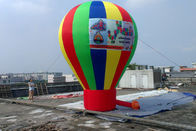 Balões de anúncio infláveis gigantes do arco-íris feito sob encomenda para eventos da promoção