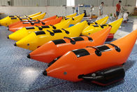 Barcos de pesca infláveis personalizados do PVC da resistência de fogo para o parque exterior da água