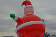Balões infláveis gigantes feitos sob encomenda do hélio do Natal para para fora a propaganda da porta