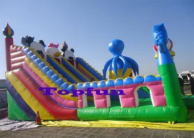 Corrediça de água inflável combinado de Disney